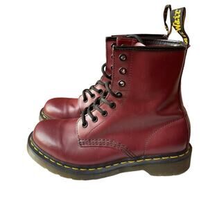 DR. MARTENS 1460 CHERRY RED SMOOTH - RED size 6